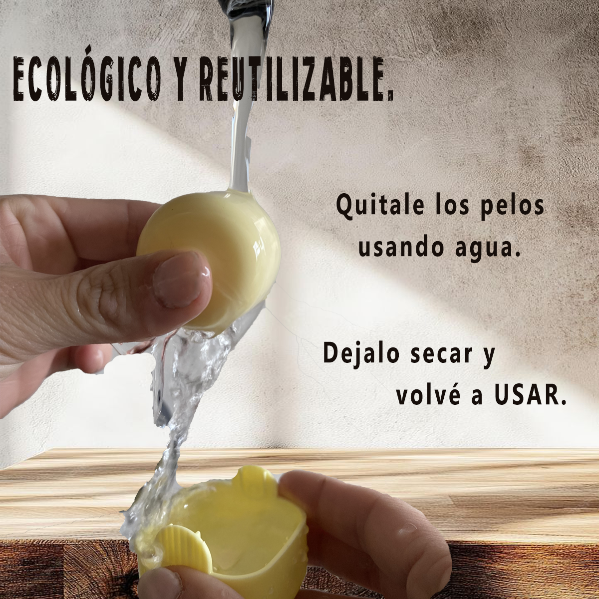 Roller Quita Pelos Adhesivo | Reutilizable, Lavable y Compacto