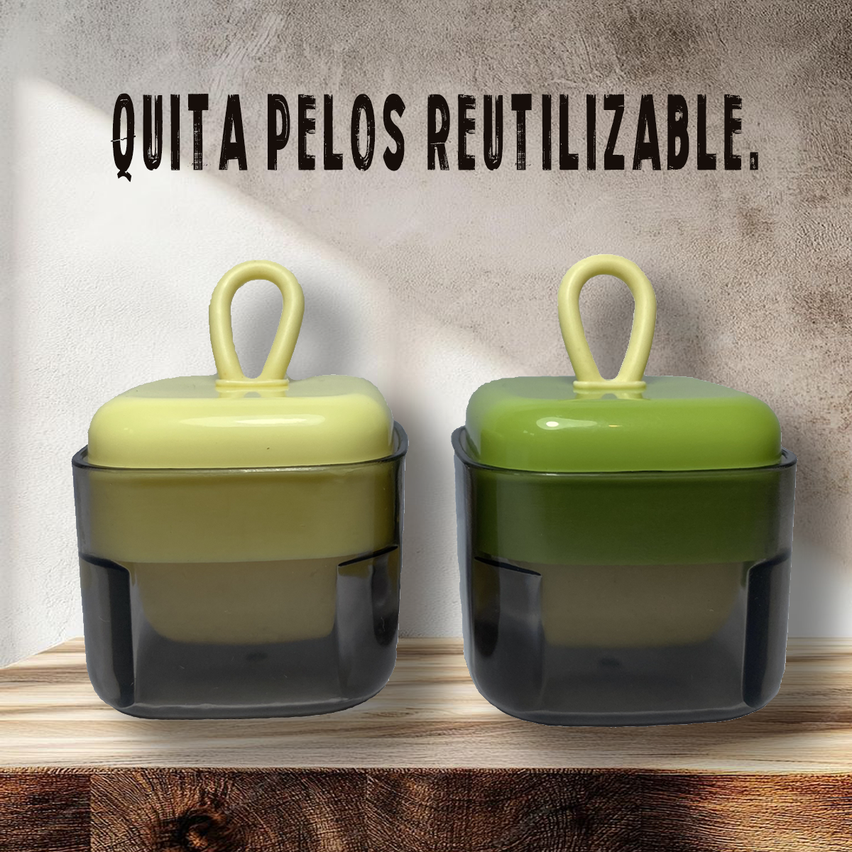 Roller Quita Pelos Adhesivo | Reutilizable, Lavable y Compacto